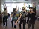 Занятия восточными танцами в клубе молодых инвалидов Росток